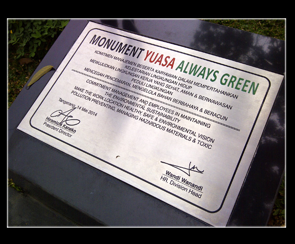 Monumen Yuasa Always Green